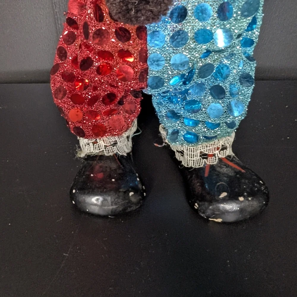 Colorful Clown Doll - Red and Blue - Picture 6 of 7